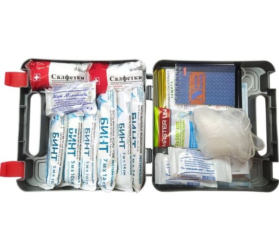 Аптечка для оказания первой помощи с применением медицинских изделий пострадавшим в дорожно-транспортных происшествиях (автомобильная) "ФЭСТ" (приказ 260н) 
, арт. 3736