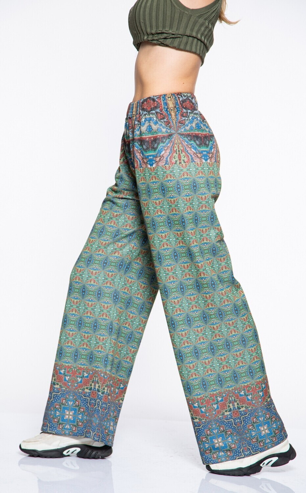 Широкие брюки "Бестиарий"