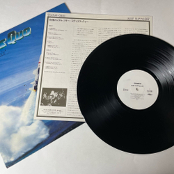 Винтажная виниловая пластинка LP Status Quo Just Supposin (Japan 1980) (No Obi) (Promo)