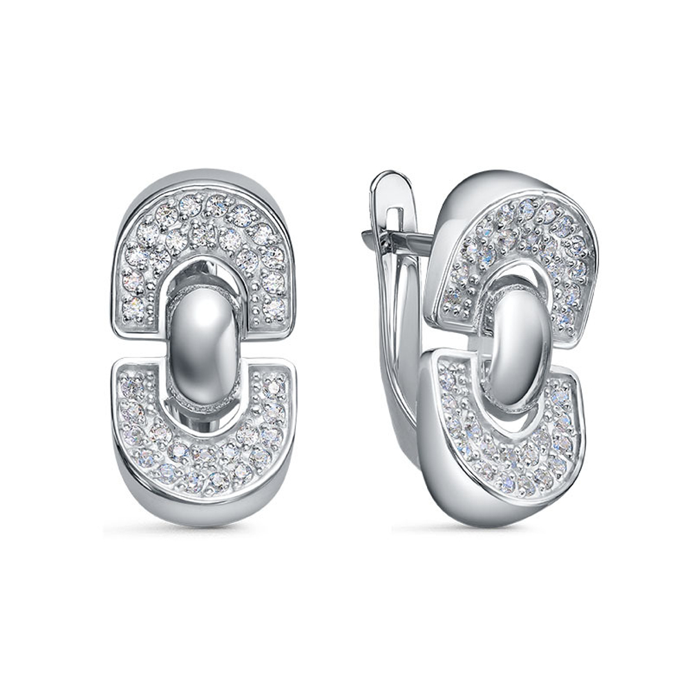 Серьги из серебра 925 пробы