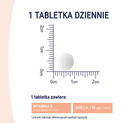 Naturell Витамин D3 2000 - 60 сосательных таблеток