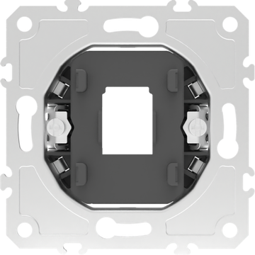 Опорная плата для установки телефонного/компьютерного разъема (одиночная),  серия DB