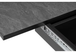 Деревянный стол Регна 100(130)х100х75 черный