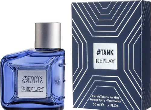 Мужская парфюмерия Replay Tank EDT 50 мл Туалетная вода