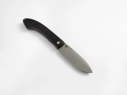 Складной нож "Пеликан", сталь Х12МФ, рукоять черный мореный граб