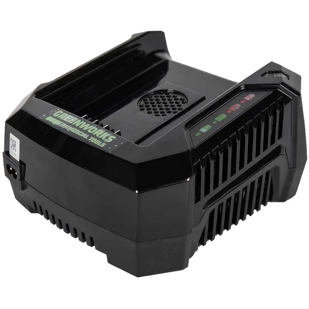 Greenworks GD82 82В аккумуляторный снегоуборщик (1 x 5 Ач, ЗУ) ковш 56 см, выброс 8 м 2602507UB