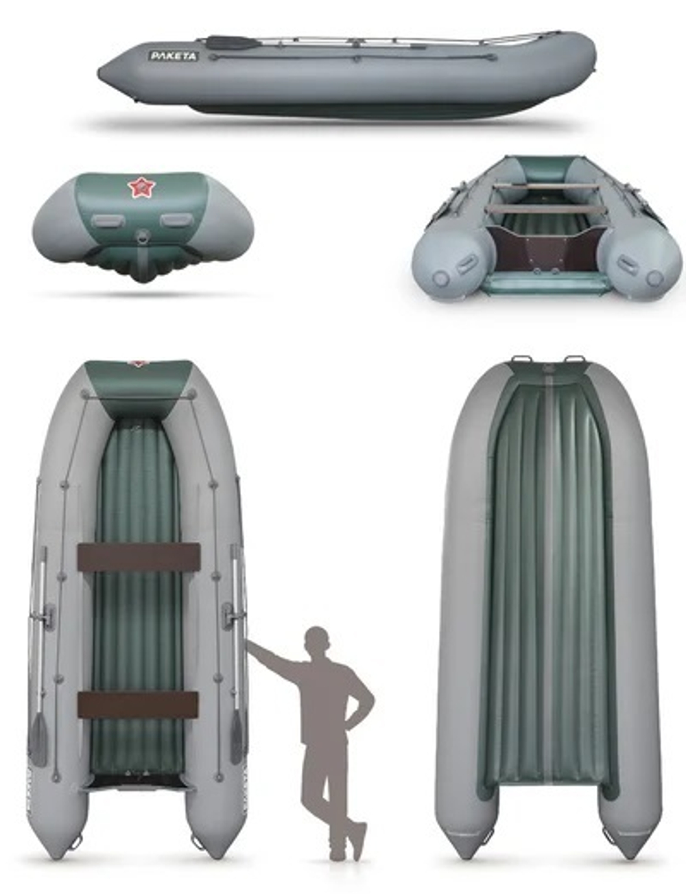 Лодка ПВХ РАКЕТА РС-380