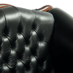 Кресло Марсель Натуральная кожа Орех Шоколад 12