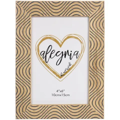 Фоторамка 10*15см «Верона» песочный, пластик