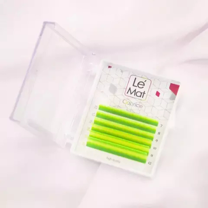 Ресницы Neon Yellow Le maitre Caprice 6 линий