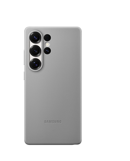 Чехол Kindsuit ( кожа)для Galaxy S25 Ultra. , серый