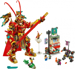 LEGO Monkie Kid: Боевой робот Царя Обезьян 80012 — Monkey King Warrior Mech — Лего Манки Кид