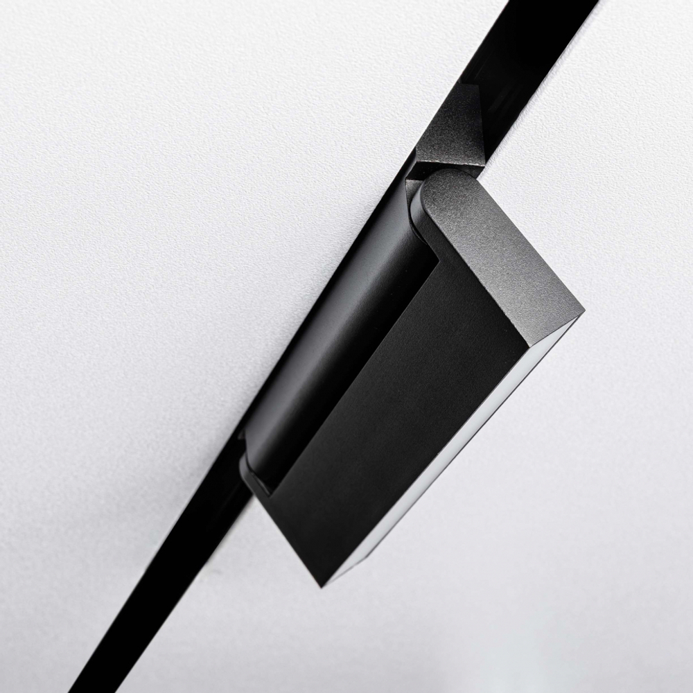 Магнитный трековый светильник MKL-101-12W4K-B Черный 12W, 650lm, 4000К, 110°, LED Osram, CRI>90