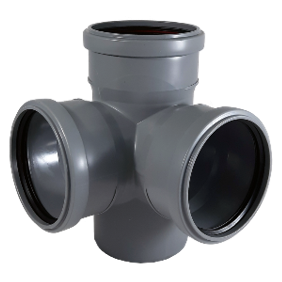 Крестовина двухплоскостная D 110х110х110х87°