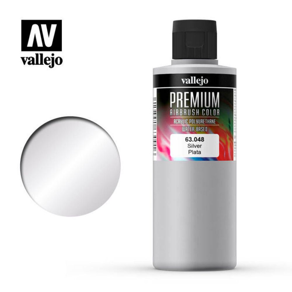 Premium color 60ml. 048-silver