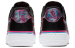 Кроссовки Nike Air Force 1 Sport Nba Black Blue Gale Laser Fuchsia