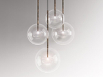 Подвесной дизайнерский светильник Bolle Solo by Gallotti & Radice