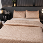 Велюровое покрывало ромб OVF040