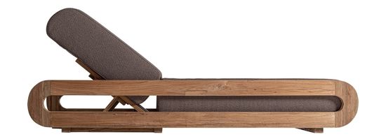 Уличный шезлонг CORBA La Forma Испания коричневый