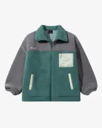 Купить Куртка Ymkashix Furry HTF серая/изумрудная Куртка Ymkashix Furry HTF серая/изумрудная