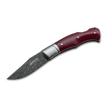 Складной нож Boker 111025DAM Boxer Damascus c клинком из стали Damascus, рукоять микарта / Stainless Steel