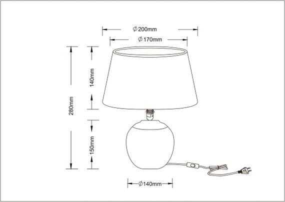 Настольная лампа Arte Lamp Scheat A5033LT-1WH
