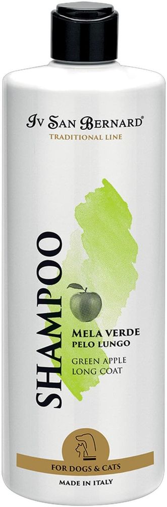 Iv San Bernard Traditional Line Green Apple Шампунь для длинной шерсти 500 мл