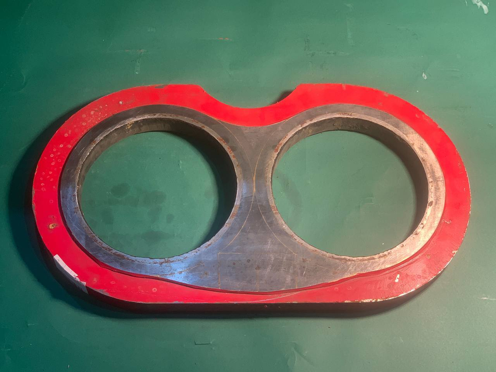 Шиберная плита NIIGATA DN210 (округлая)