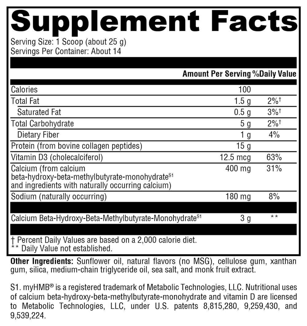 FIT Lean Food Collagen Vanilla 14 Servings