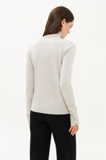 23375 Свитер женский (жемчужный)