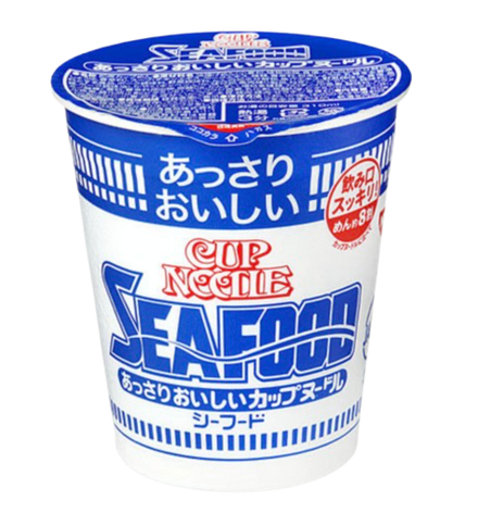 Лапша Nissin Cup Noodle со вкусом морепродуктов