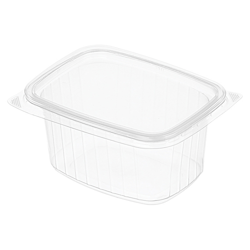 Контейнер 250мл. 108*82мм. (Интерпак) с крышкой 1000шт/кор