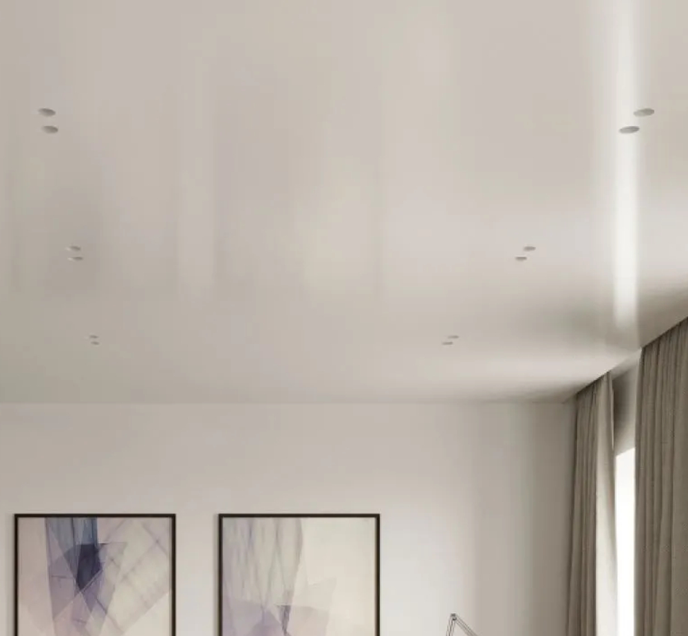 Светильник гипсовый встраиваемый Stellanova Quasar 55 DUO FLAT SN034 200х100х40мм со светодиодной лампой GU10 MR16 2x7W 2800K Ra>80