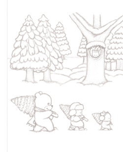 Hello, Forest Friends. Coloring Book