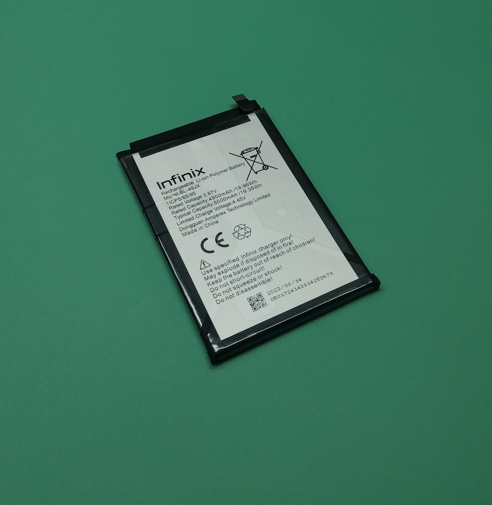 Infinix Hot 30 (X6831) / Hot 30 (X6831) / Hot 40 (X6836) / 40 Pro (X6837) / 50 Pro (X6881) - Аккумулятор (батарея) (BL-49JX) (ORIG-SP)