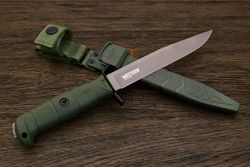 Нож тактический Kizlyar Supreme Vector, клинок 160мм, сталь AUS-8, рукоять кратон оливковый