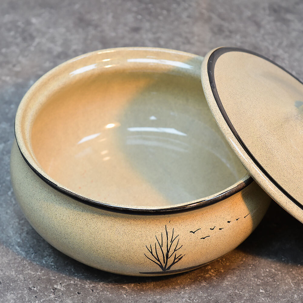 Горшок керамический для пельменей "Лирика"