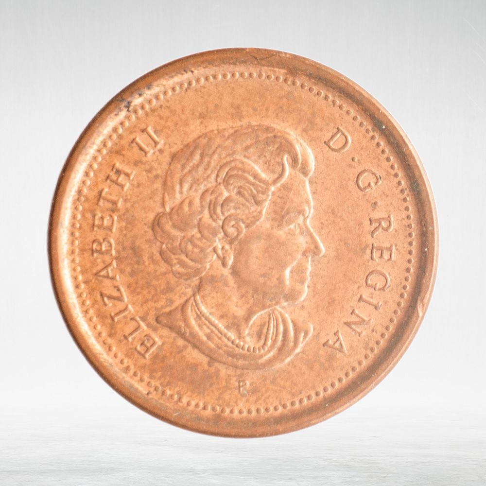 Canada, 1 Cent, 2003 – Elizabeth II (Third Portrait), AU