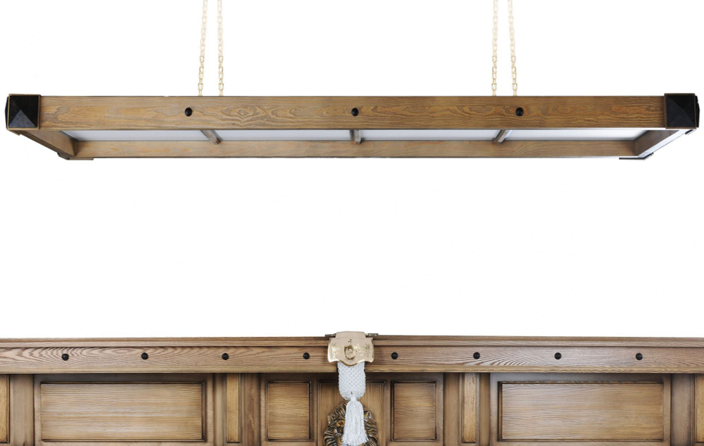 Лампа "Evolution Охота" 4 секции - сосна