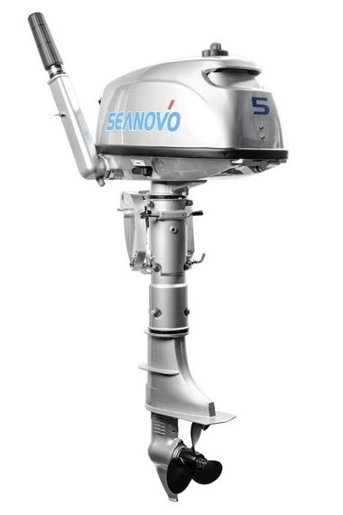 Лодочный мотор SEANOVO SN5FHS 5 л.с. двухтактный (без бака)