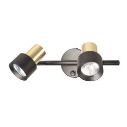 Citilux SAT CL505621 Спот поворотный с выключателем Чёрный+Золото