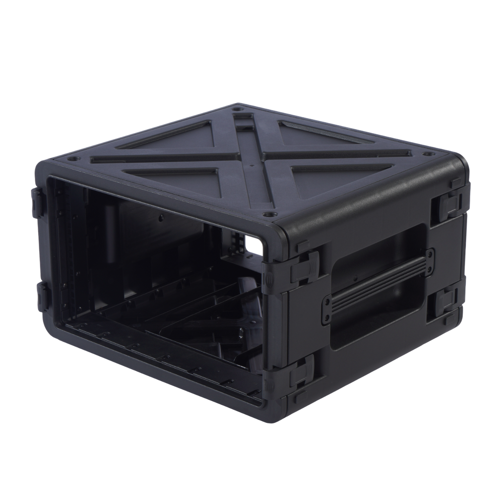 Ударопрочный пластиковый Рэковый кейс 6 юнитов KZCASE@RACK6U