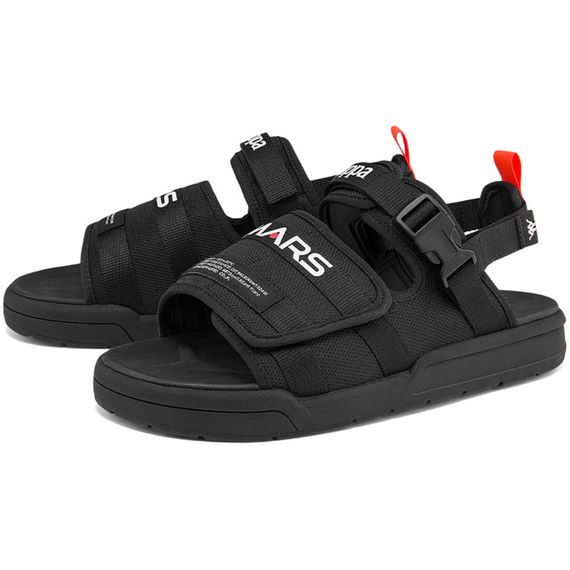Kappa Velcro Strap Sport Sandal 'Black'