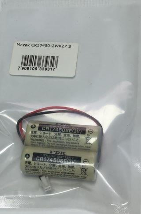 Элемент питания Mazak CR17450-2WK27 S