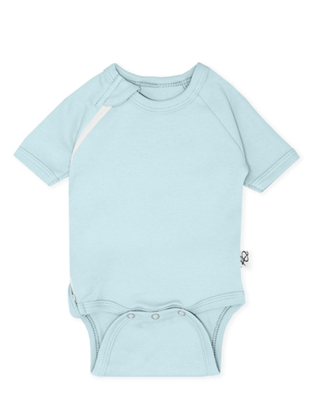 Боди на молнии с коротким рукавом Незабудка RinaAmari