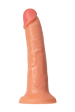 ToyFa RealStick CALIBER 18 см – реалистичный фаллоимитатор на мощной присоске, телесный, диаметр 3 см