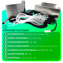Автоматический насос-дозатор ароматерапии для парогенератора любого бренда, от Steamtec TOLO AP 04 aroma pump