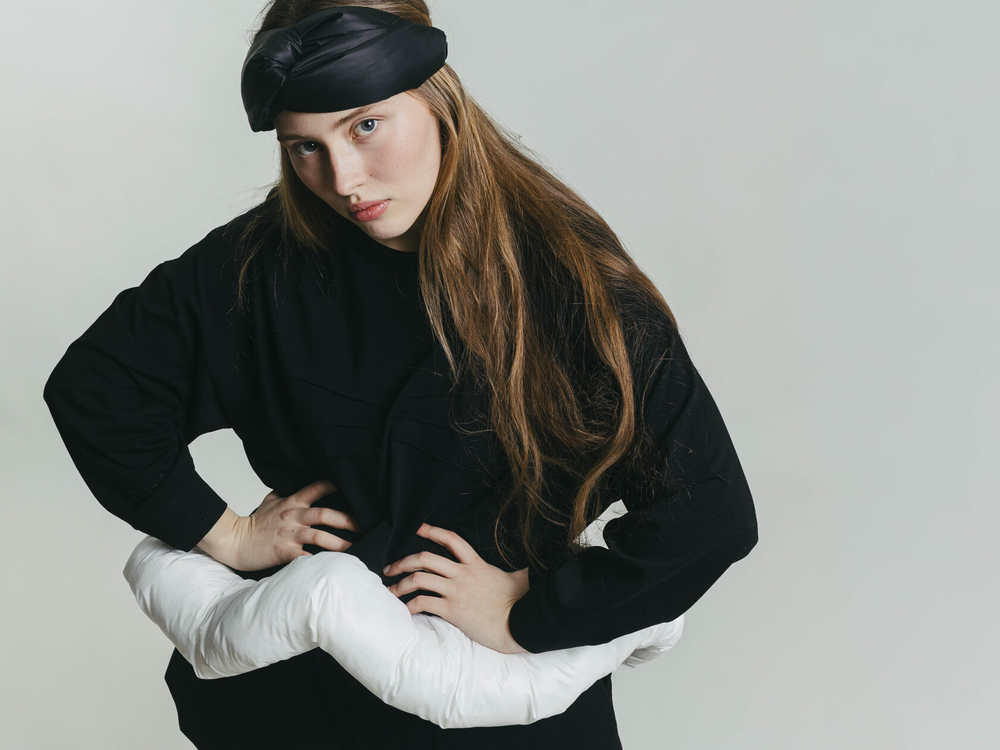 Лонгслив Women Lifebuoy Longsleeve Black and White