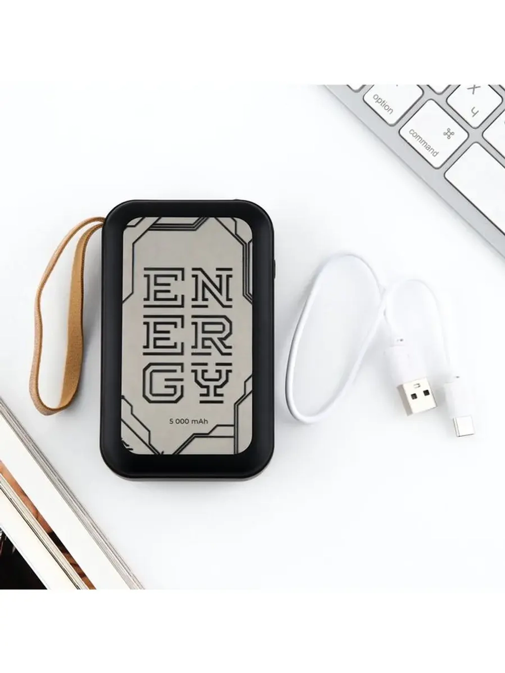 Зарядное устройство Energy, 5000мА, мод. PB-04, 10.4×6.4 см