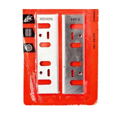 Нож для рубанка Redverg 110х29 мм быстрорежущая сталь (2 шт)